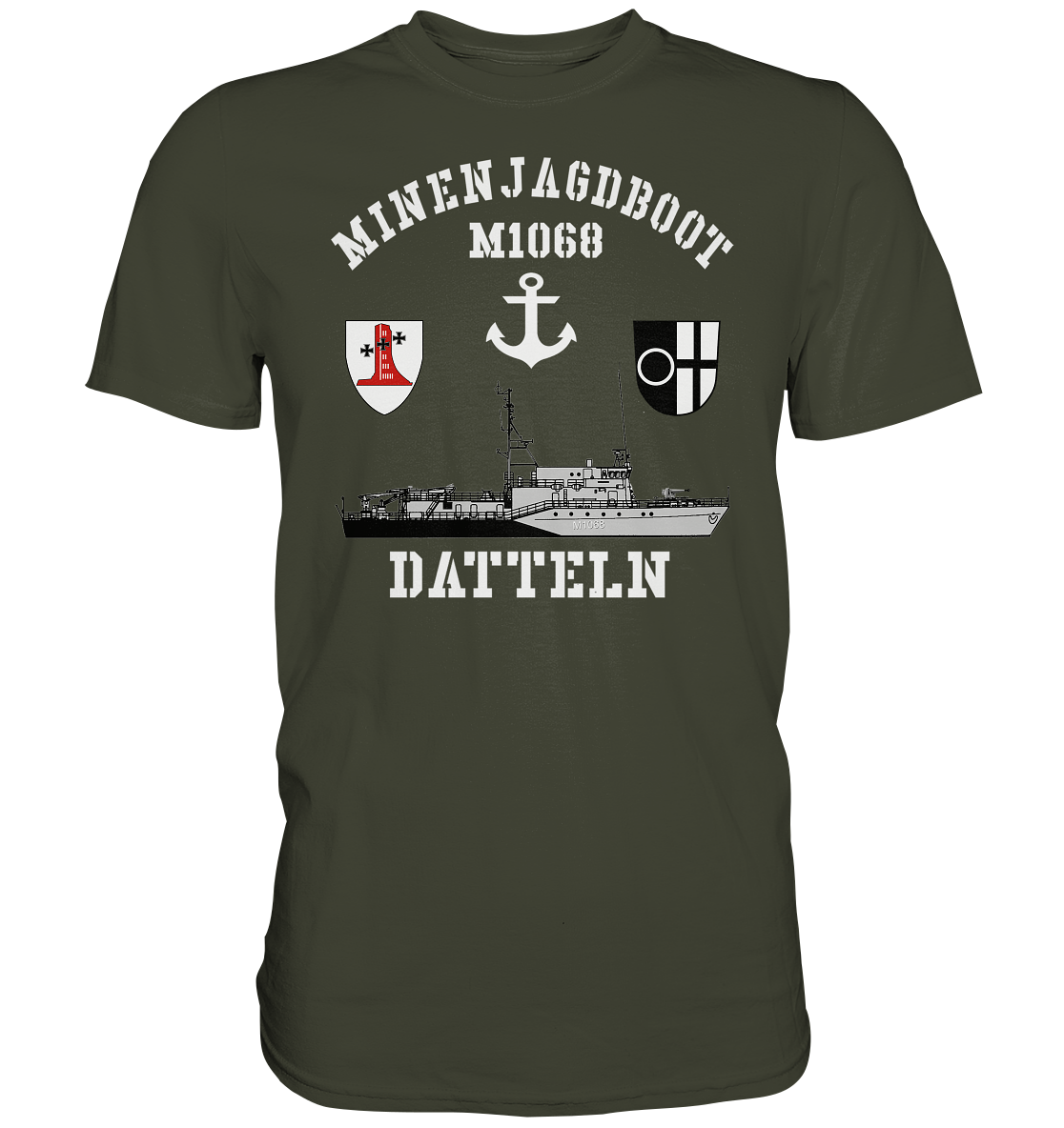 Mij.-Boot M1068 DATTELN Anker 1.MSG - Premium Shirt
