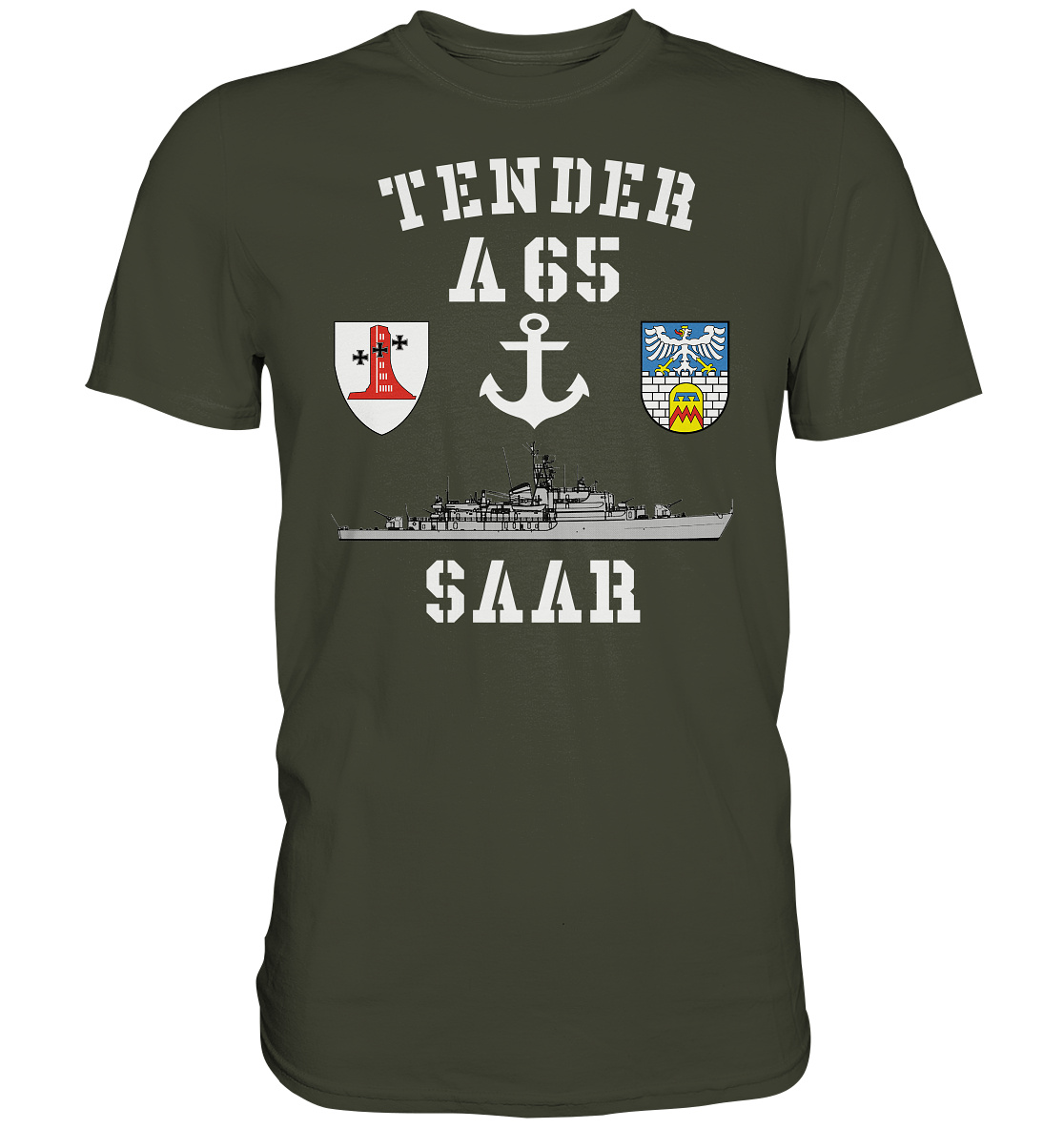 Tender A65 SAAR 1.MSG ANKER  - Premium Shirt