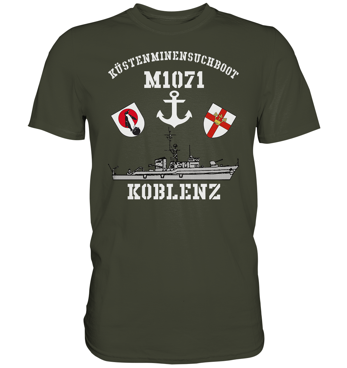 KM-Boot M1071 KOBLENZ Anker - Premium Shirt