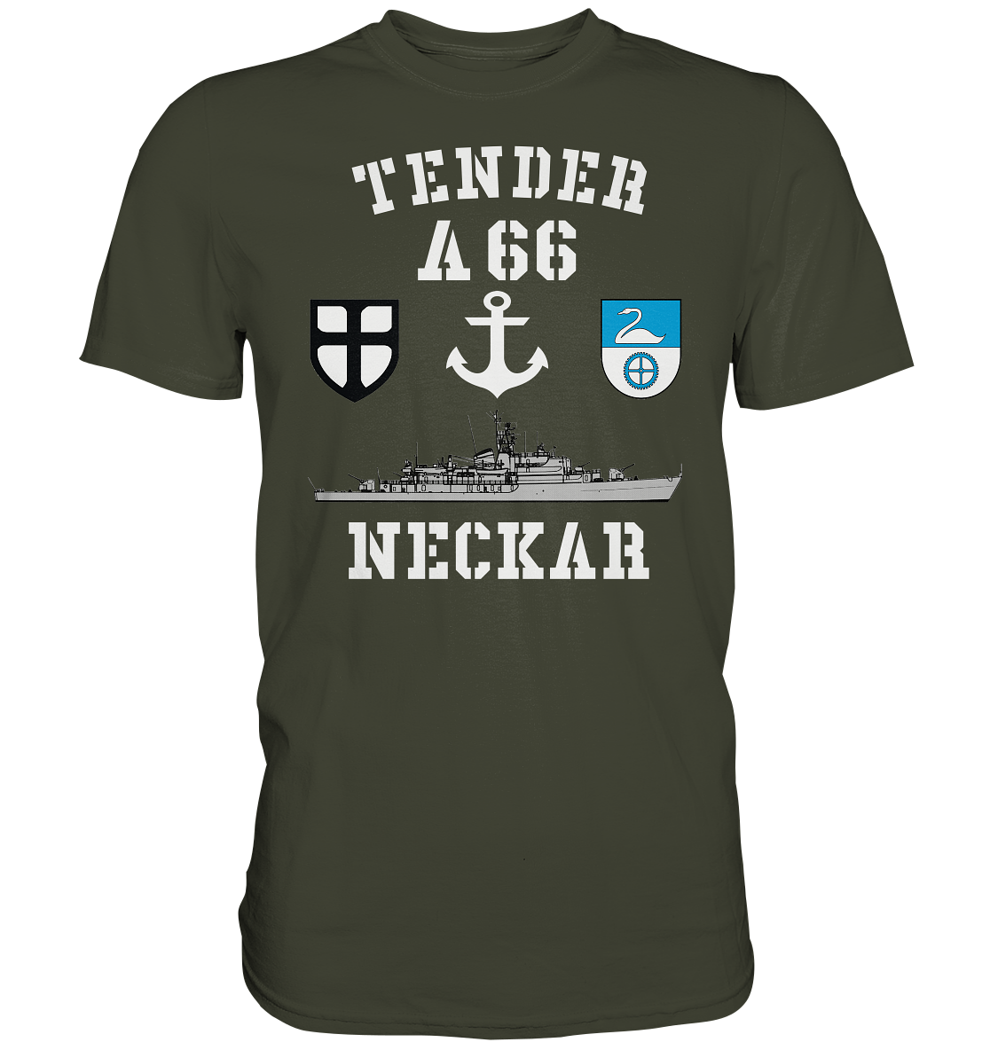 Tender A66 NECKAR 7.SG ANKER - Premium Shirt