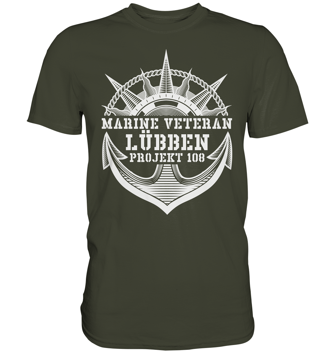 Projekt 108 LÜBBEN Marine Veteran - Premium Shirt