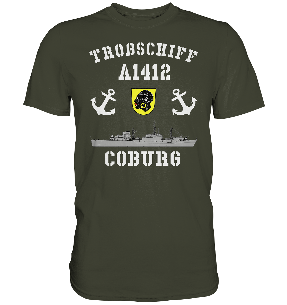 Troßschiff A1412 COBURG - Premium Shirt