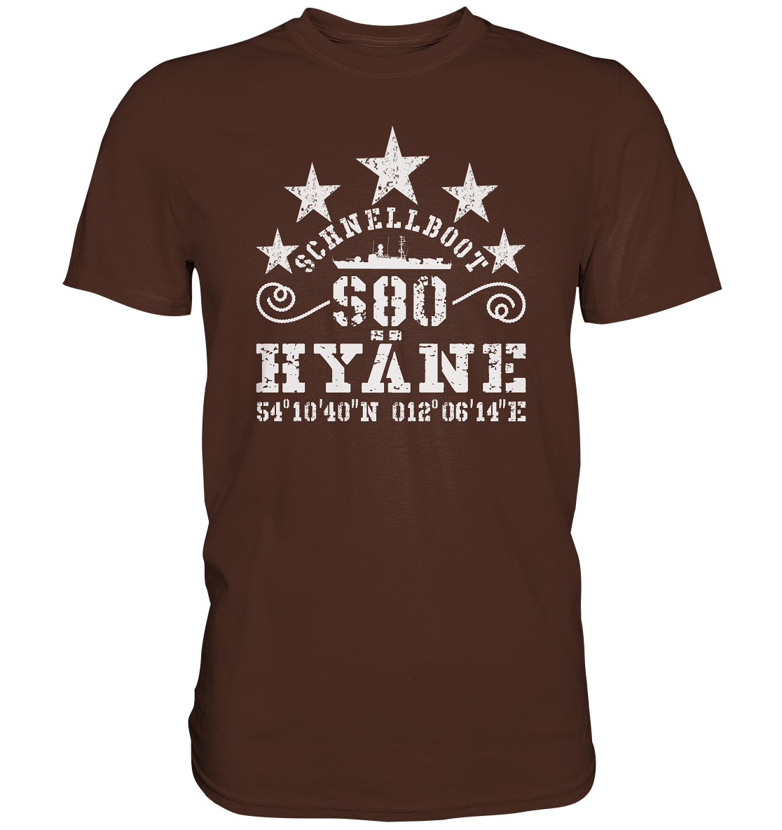 Schnellboot S80 HYÄNE - Premium Shirt