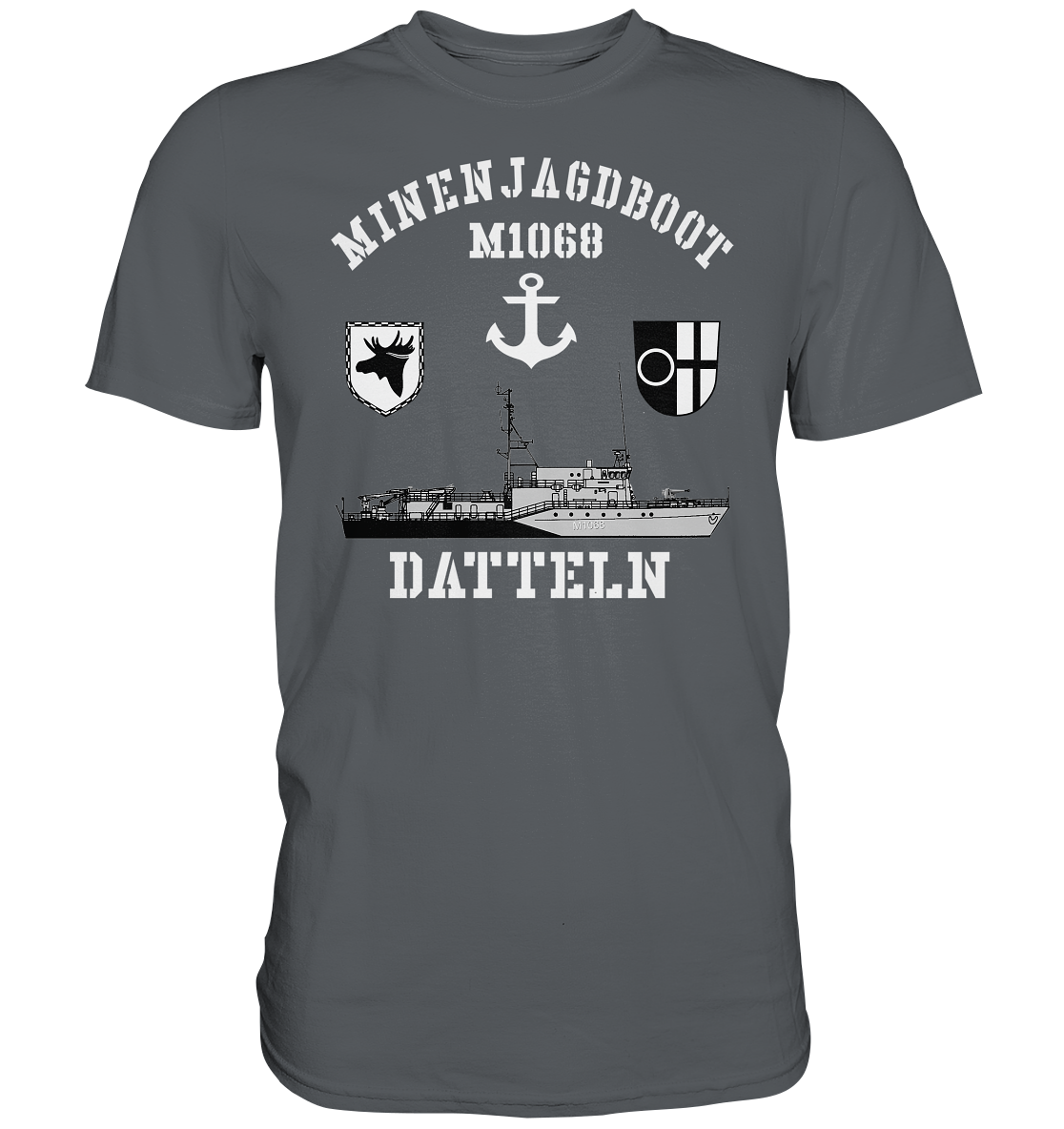 Mij.-Boot M1068 DATTELN Anker 3.MSG - Premium Shirt