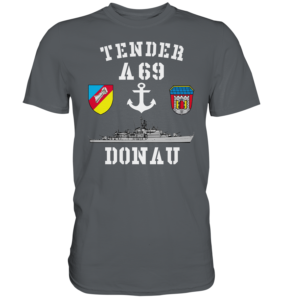 Tender A69 DONAU 2.SG Anker  - Premium Shirt