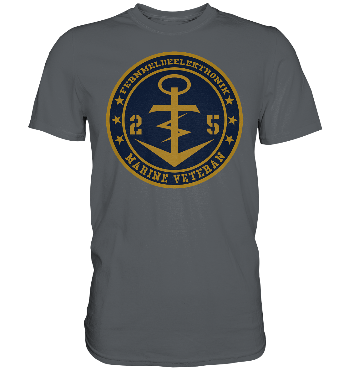 Marine Veteran 25er FERNMELDEELEKTRONIK - Premium Shirt