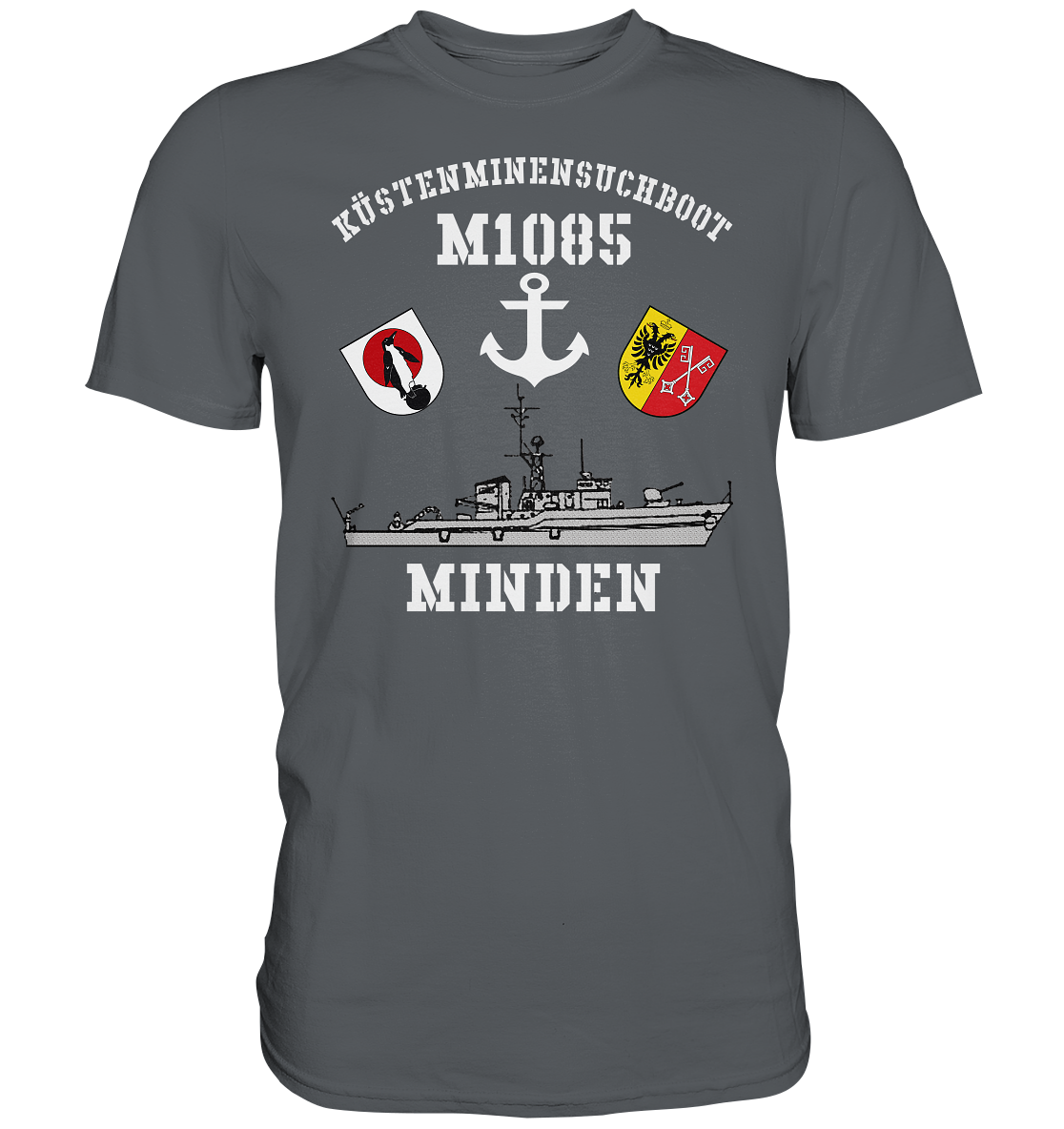 KM-Boot M1085 MINDEN Anker - Premium Shirt