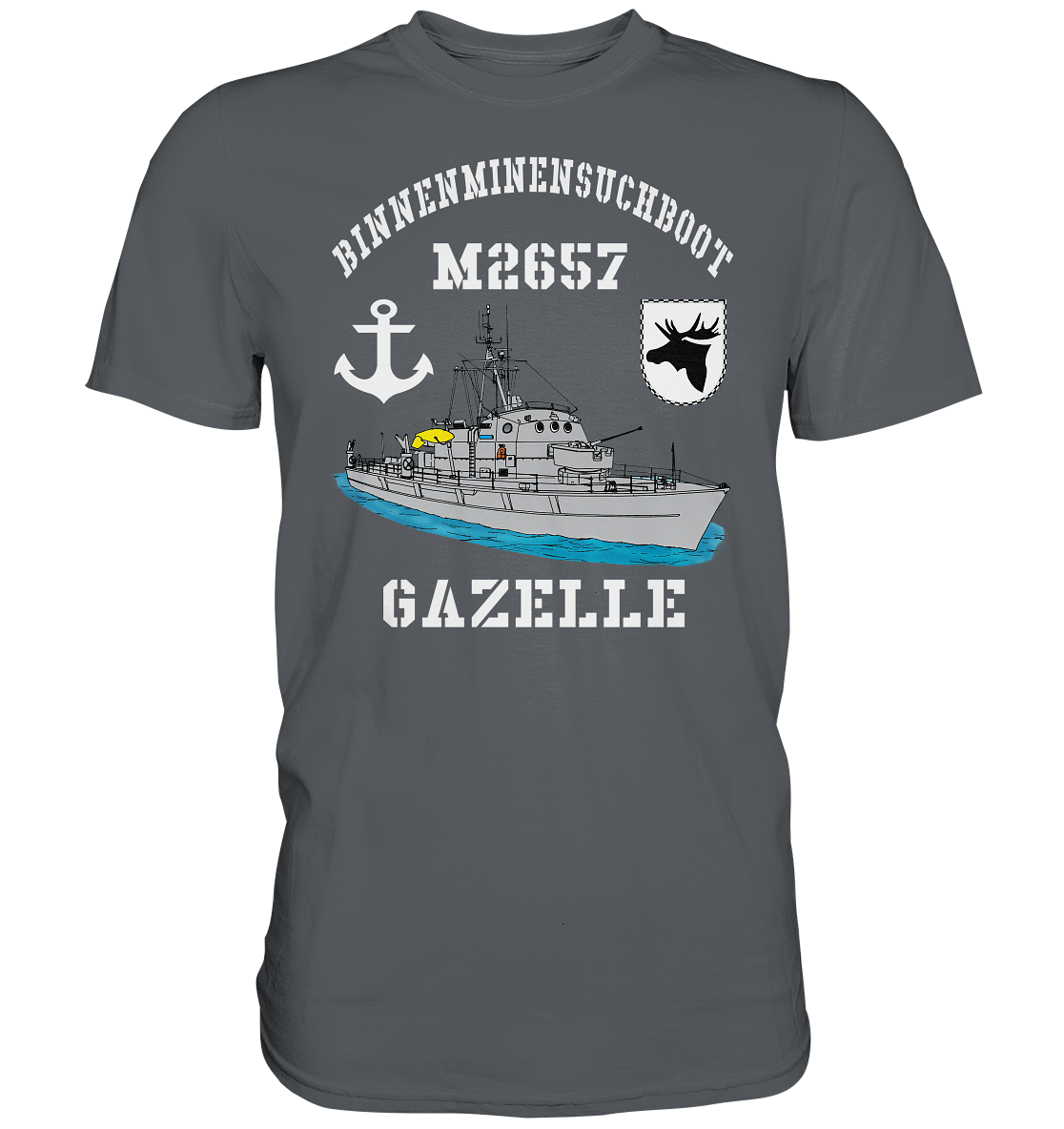 BIMI M2657 GAZELLE 3.MSG Anker - Premium Shirt