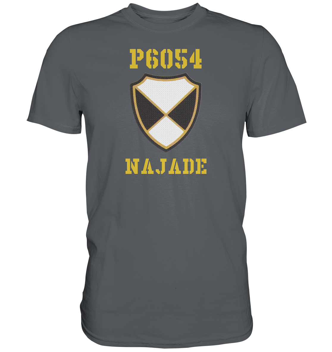 P6054 NAJADE Wappen - Premium Shirt