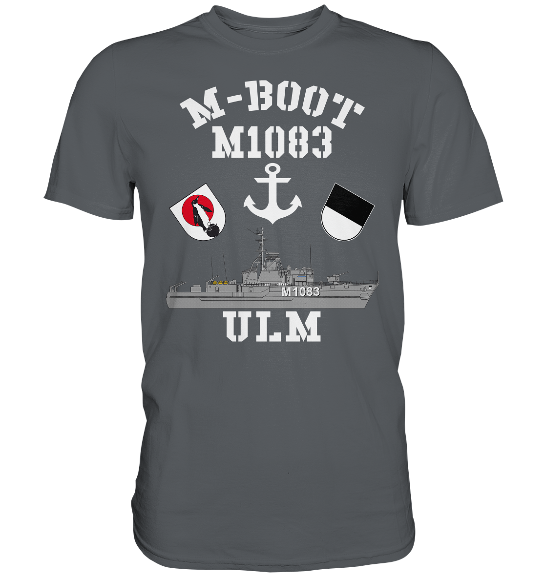 M-Boot M1083 ULM Anker - Premium Shirt