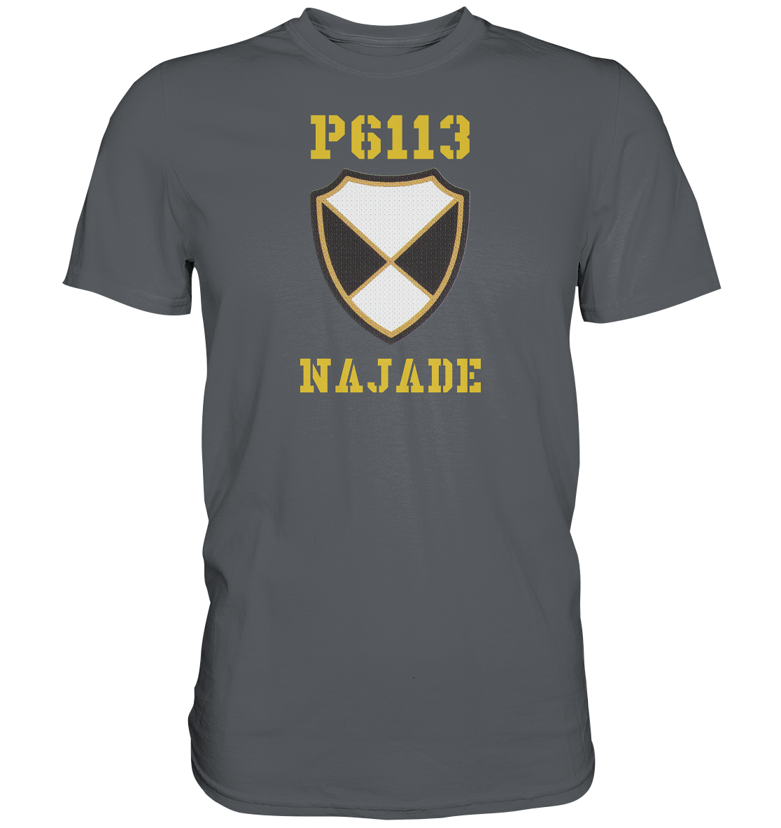 P6113 NAJADE Wappen - Premium Shirt