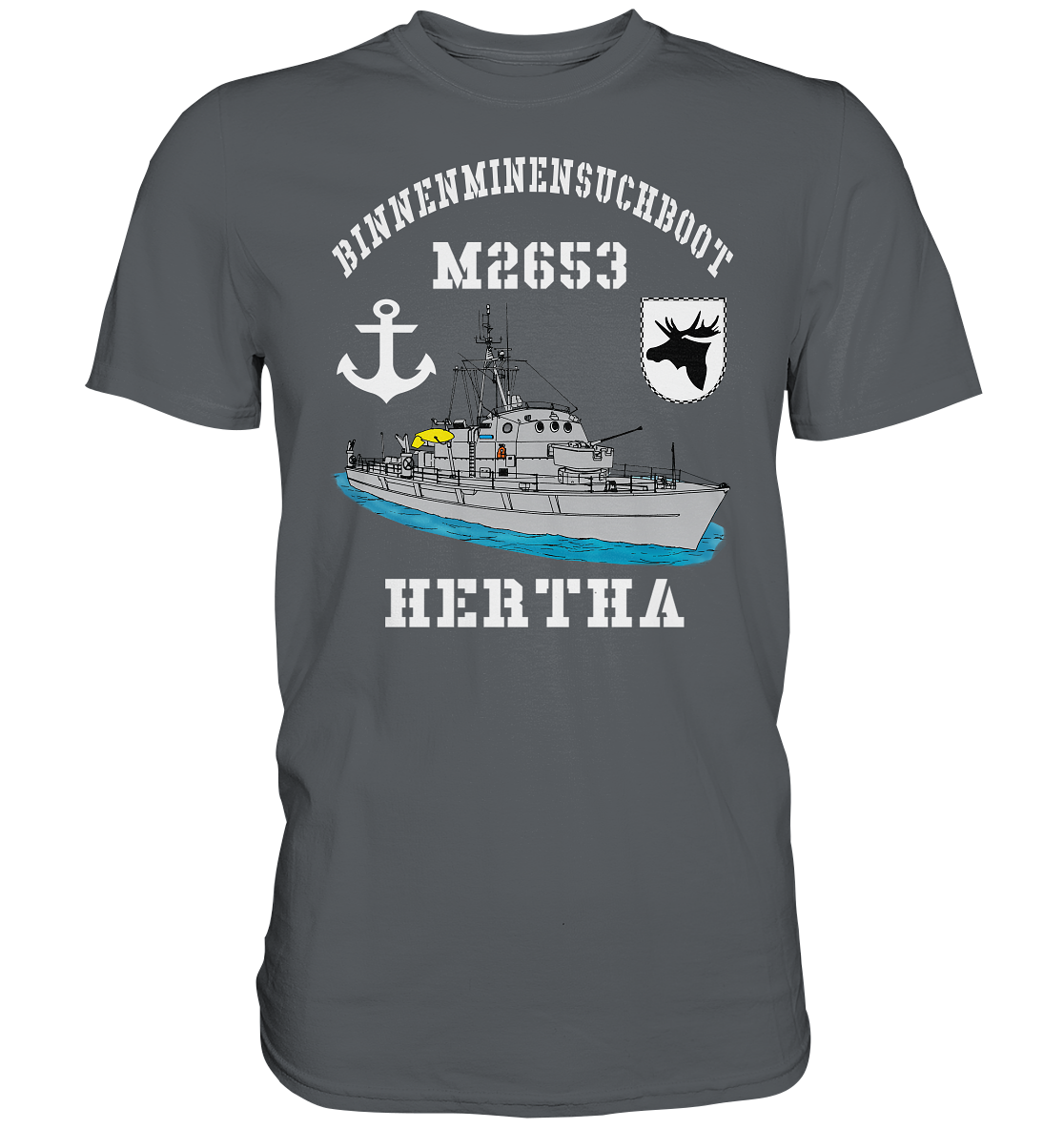 BIMI M2653 HERTHA 3.MSG Anker  - Premium Shirt