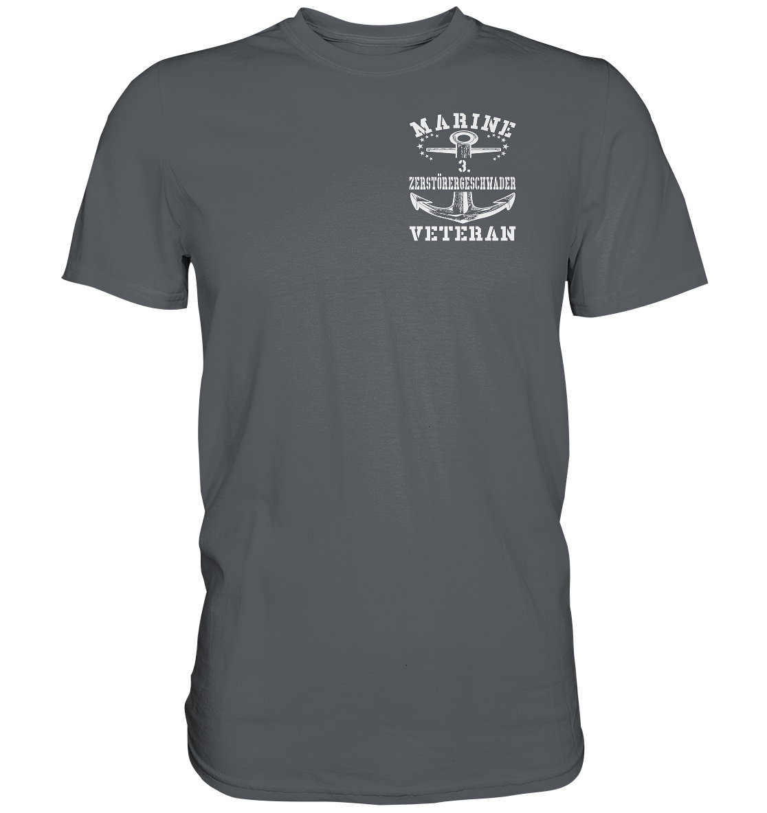 3. Zerstörergeschwader Marine Veteran - Premium Shirt