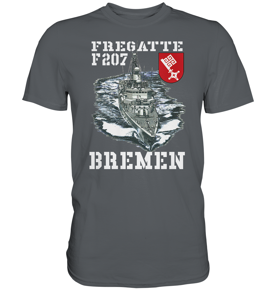 Fregatte F207 BREMEN - Premium Shirt