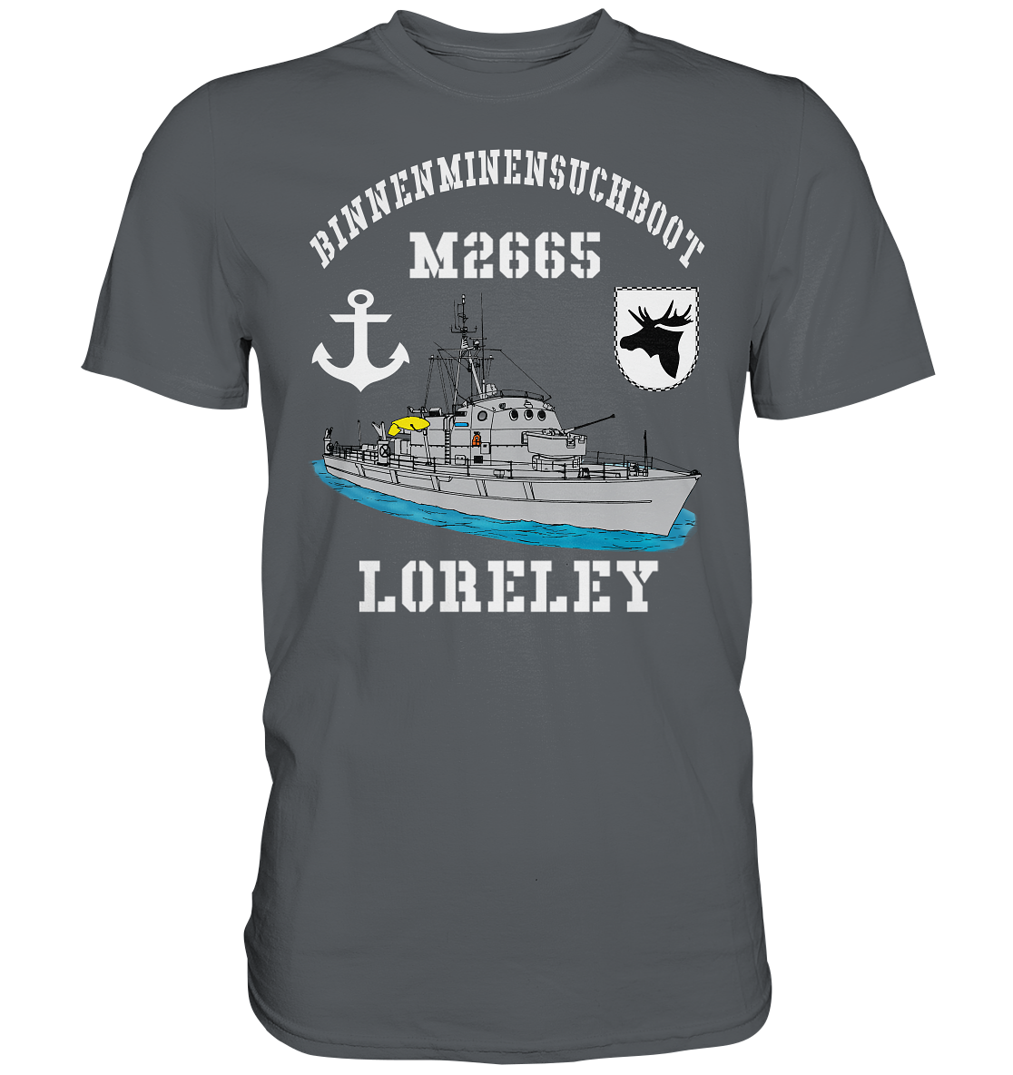 BiMi M2665 LORELEY 3.MSG Anker - Premium Shirt