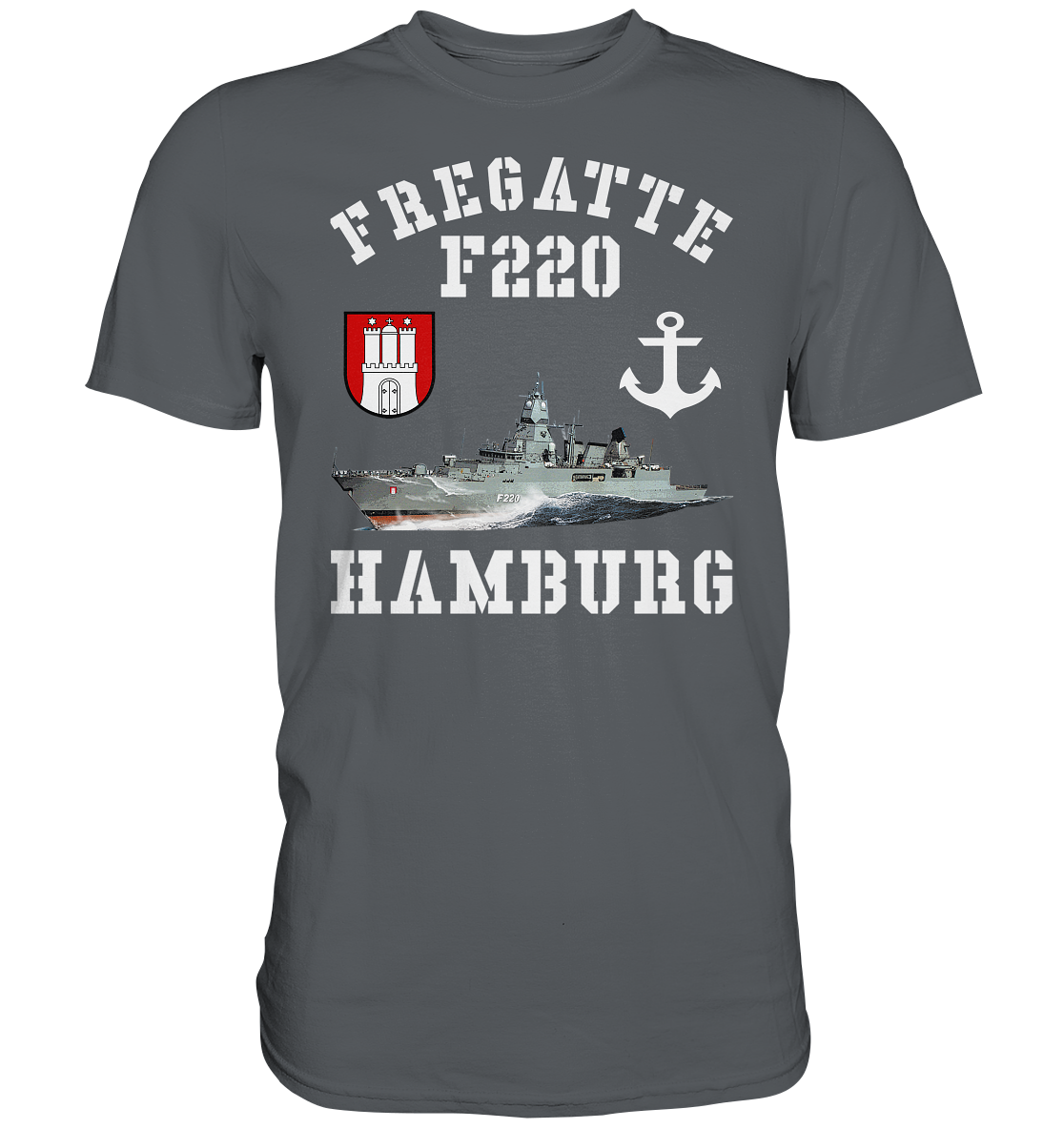 Fregatte F220 HAMBURG Anker - Premium Shirt