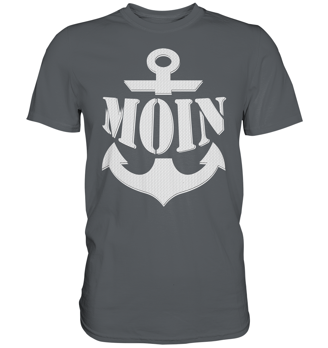 MOIN Anker weiß - Premium Shirt