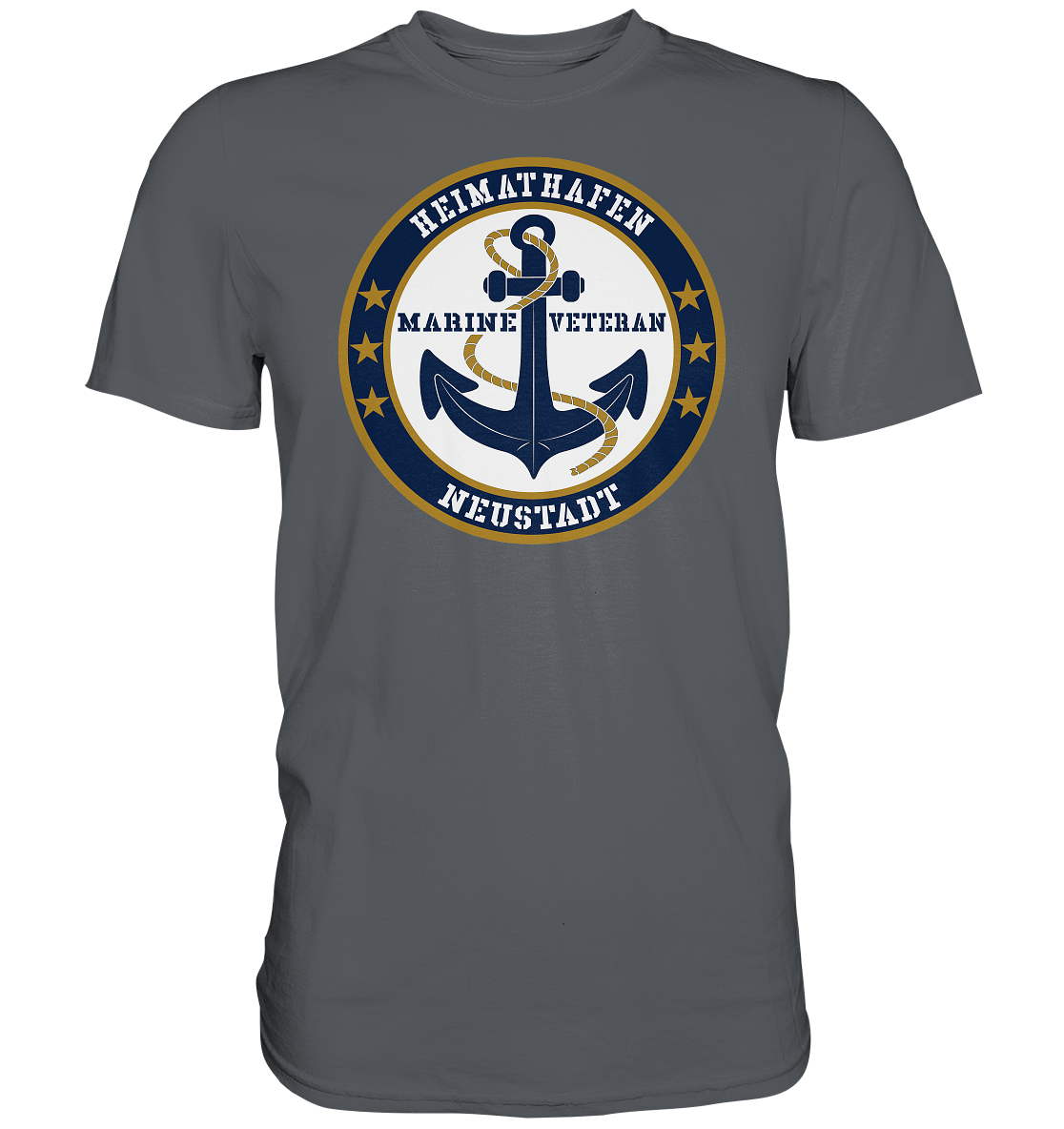 Marine Veteran Heimathafen NEUSTADT - Premium Shirt
