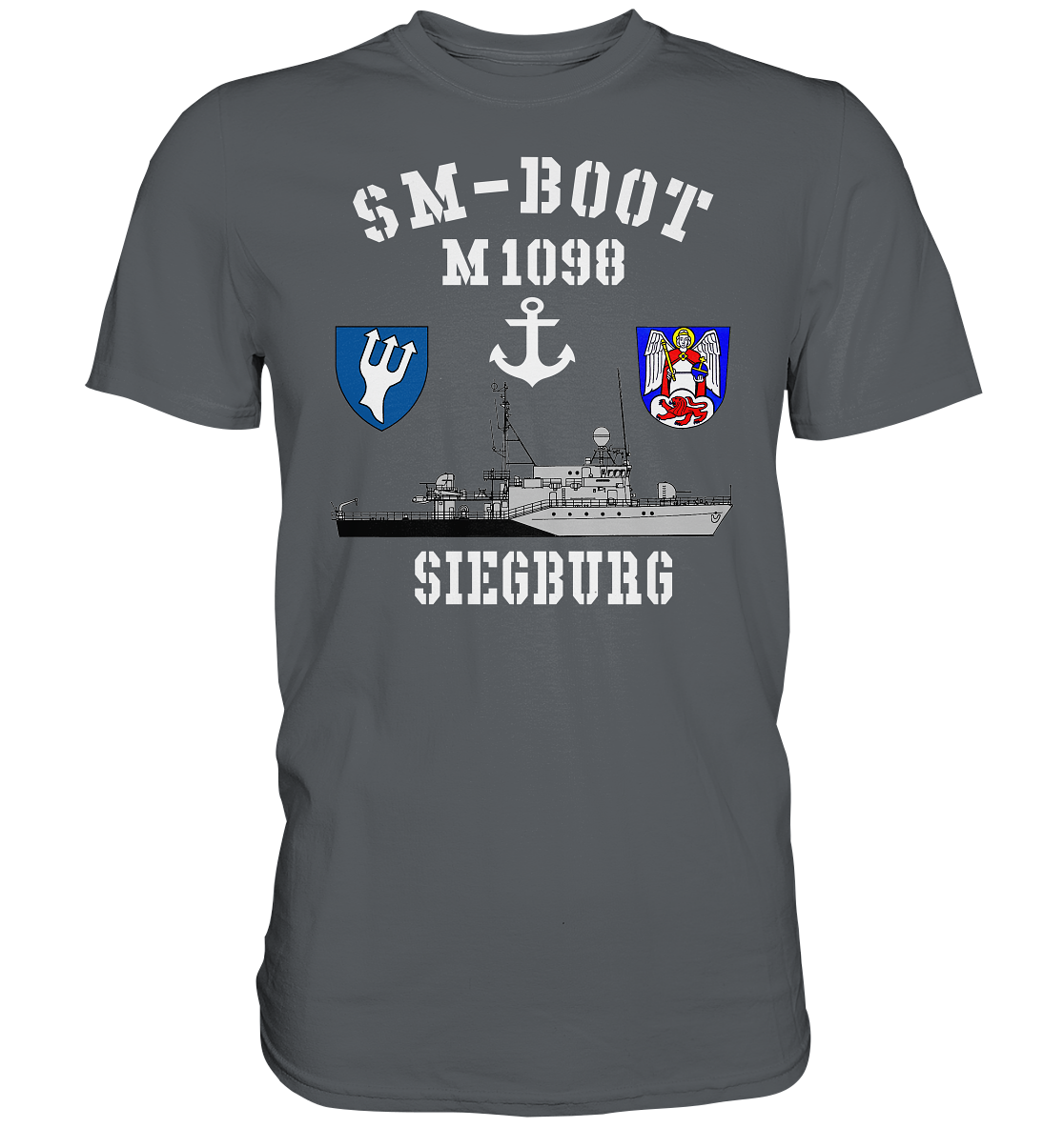 SM-Boot M1098 SIEGBURG Anker - Premium Shirt