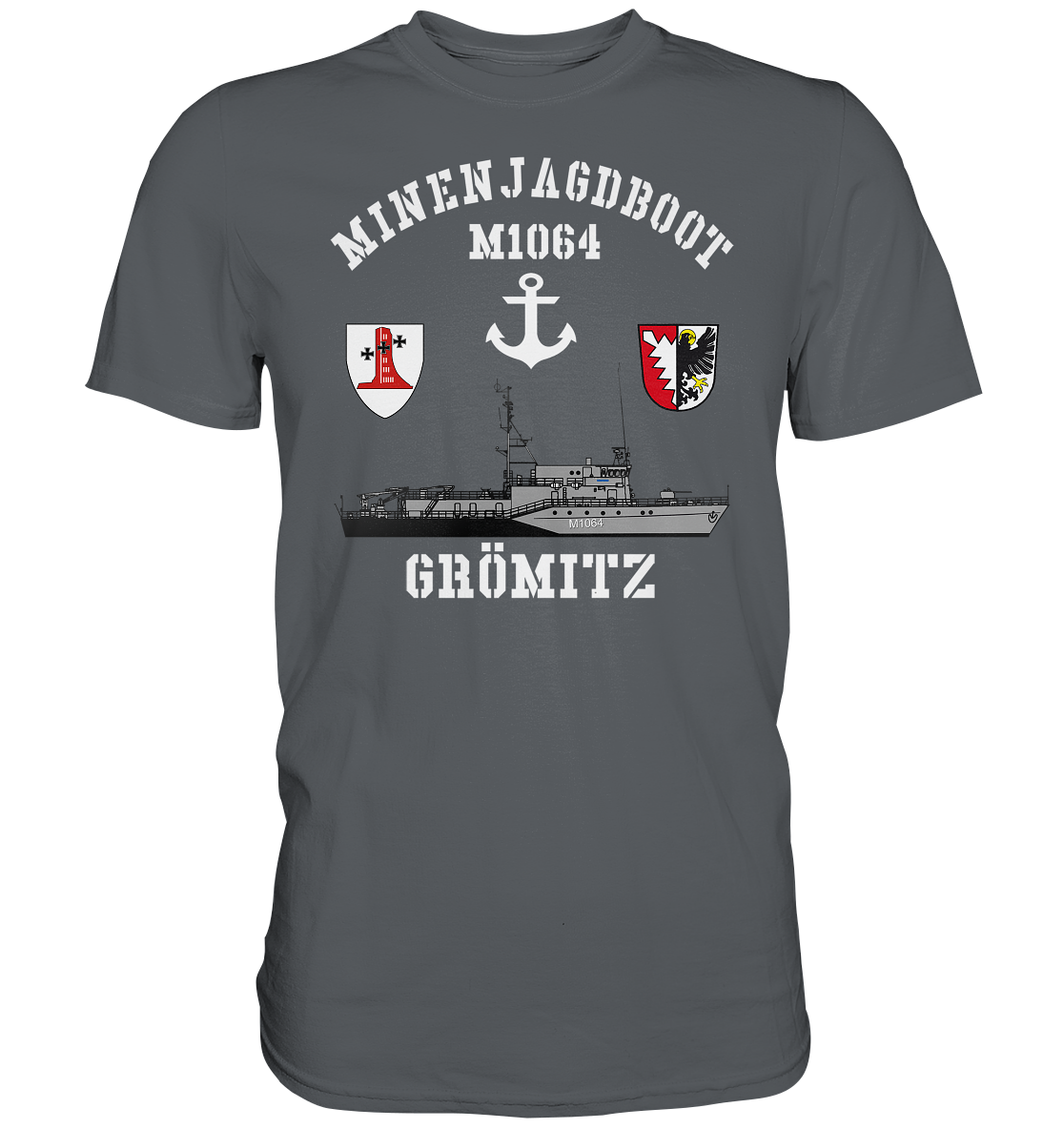 Mij.-Boot M1064 GRÖMITZ Anker 1.MSG - Premium Shirt