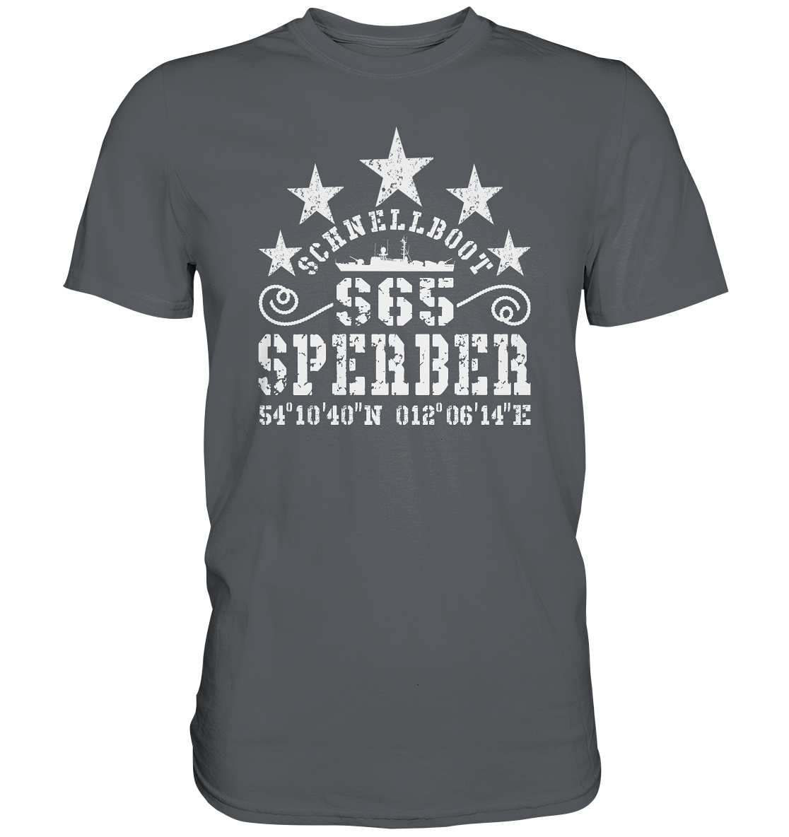 Schnellboot S65 SPERBER - Premium Shirt