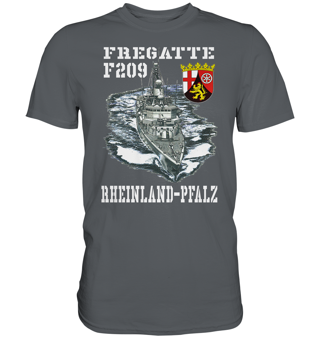 Fregatte F209 RHEINLAND-PFALZ - Premium Shirt