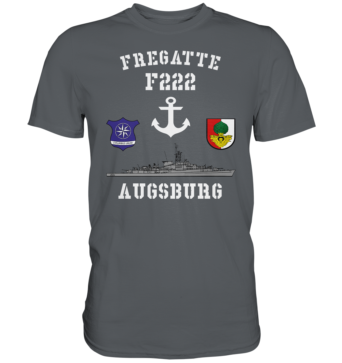 Fregatte F222 AUGSBURG Anker - Premium Shirt