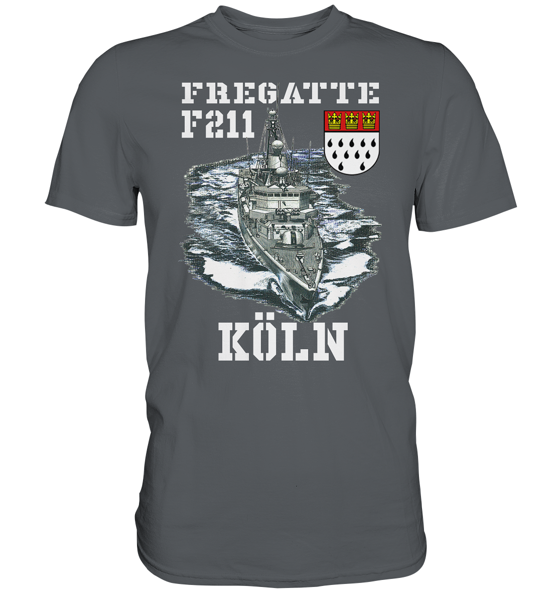 Fregatte F211 KÖLN - Premium Shirt