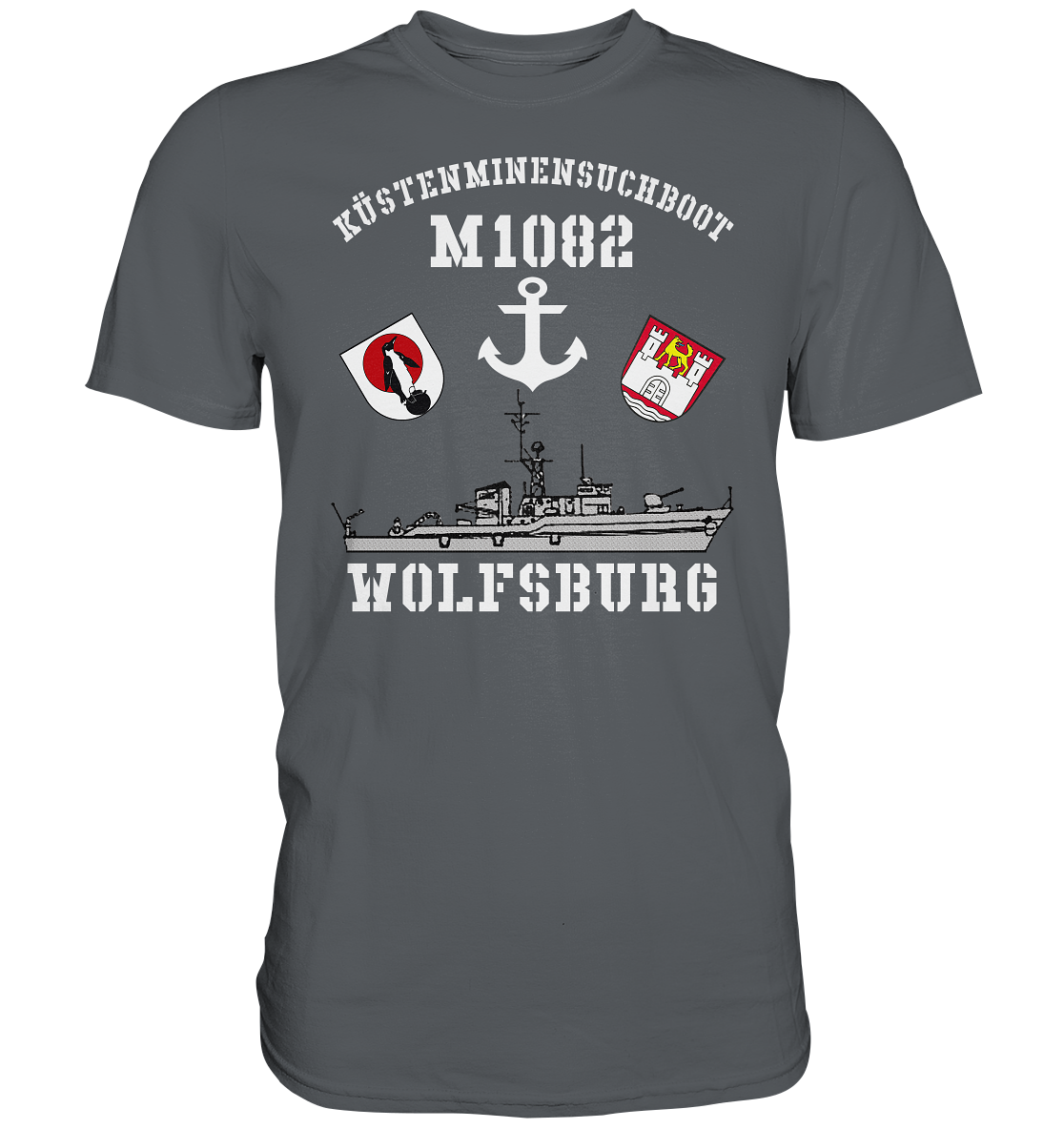 KM-Boot M1082 WOLFSBURG Anker - Premium Shirt