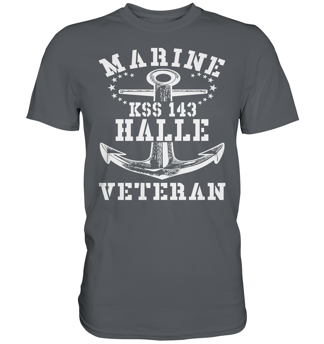 KSS 143 HALLE Marine Veteran - Premium Shirt