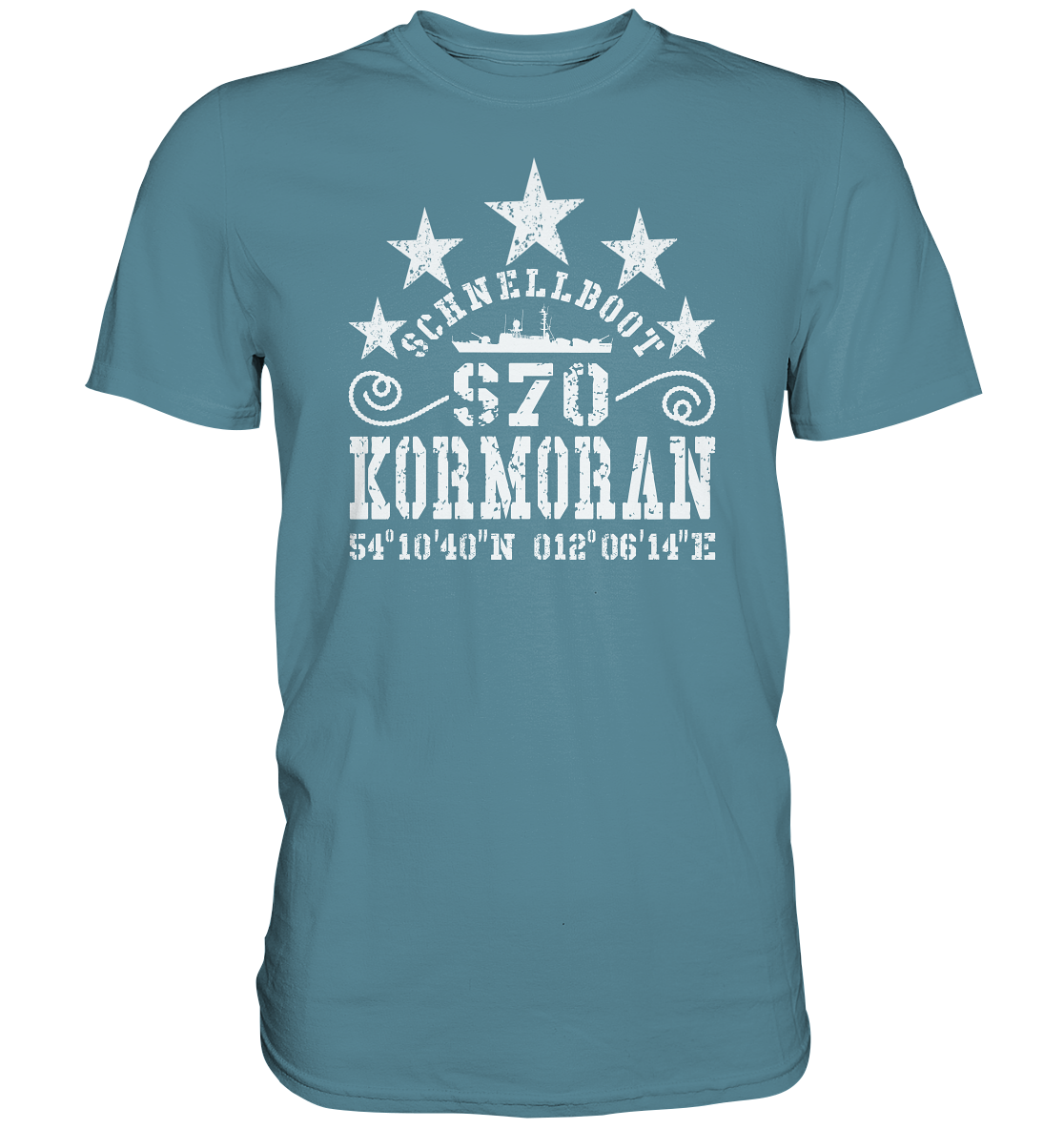 Schnellboot S70 KORMORAN - Premium Shirt