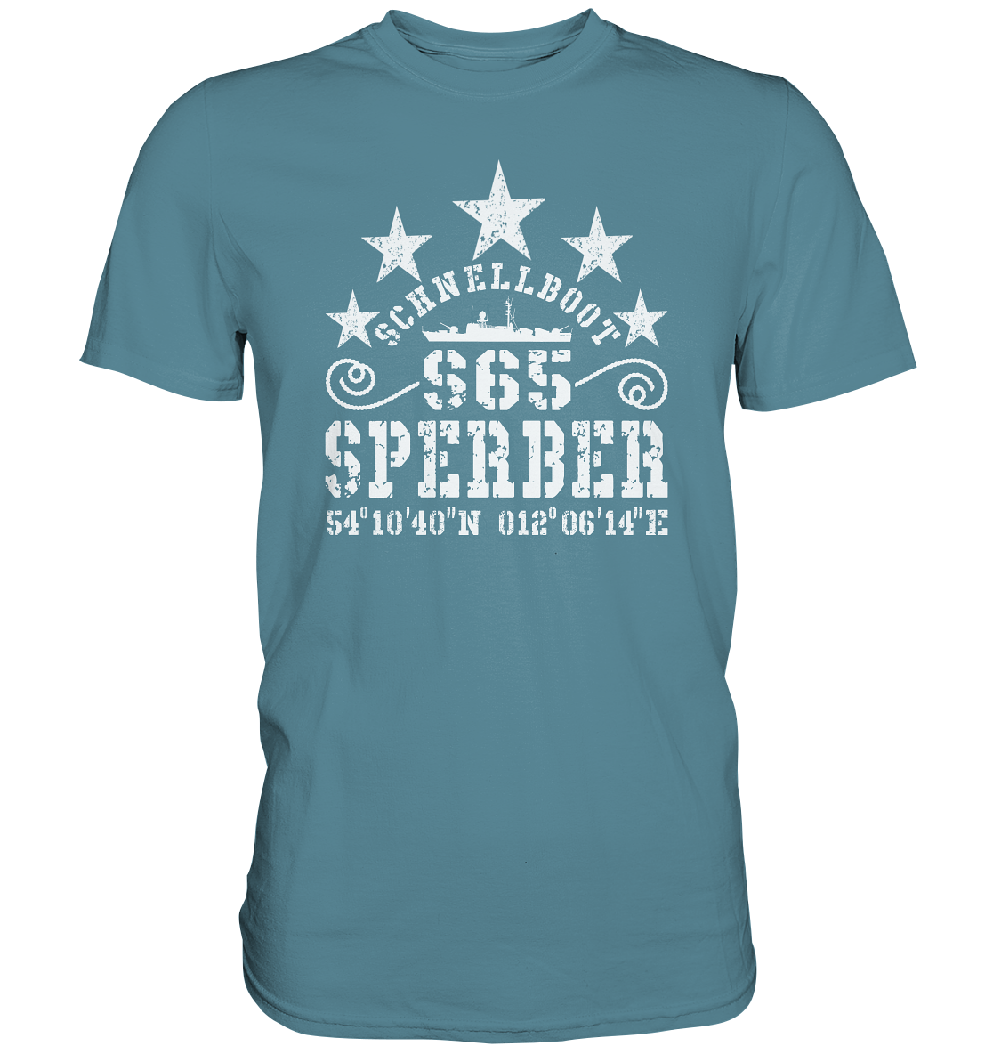 Schnellboot S65 SPERBER - Premium Shirt