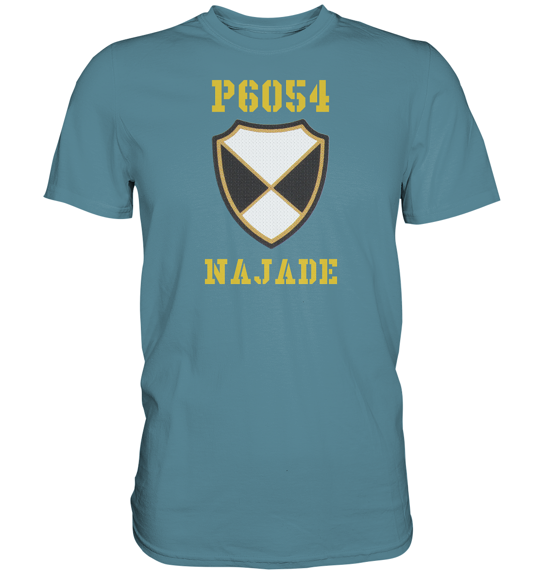 P6054 NAJADE Wappen - Premium Shirt