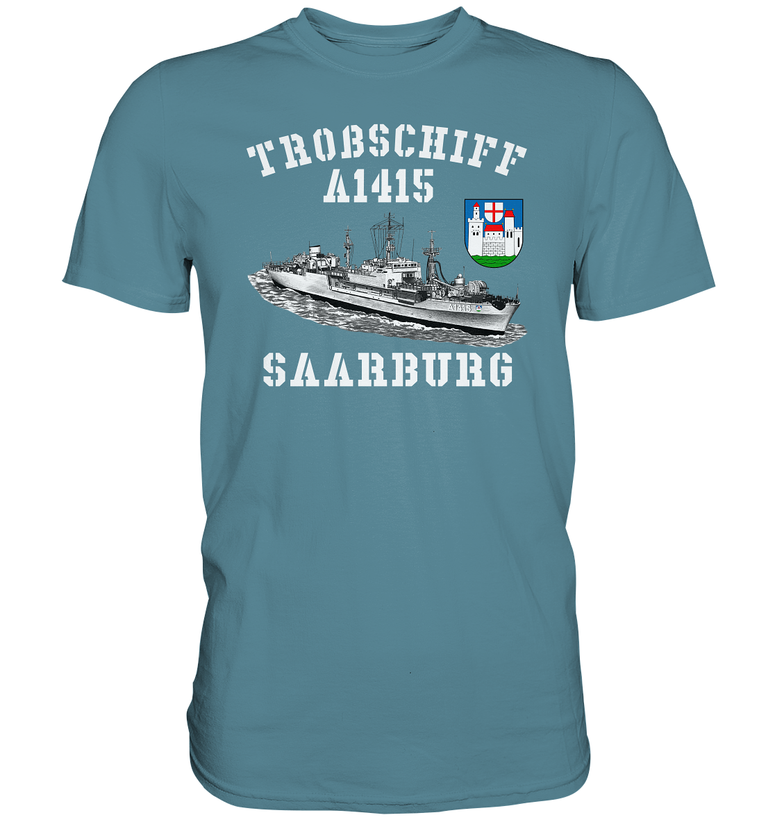 Troßschiff A1415 SAARBURG - Premium Shirt