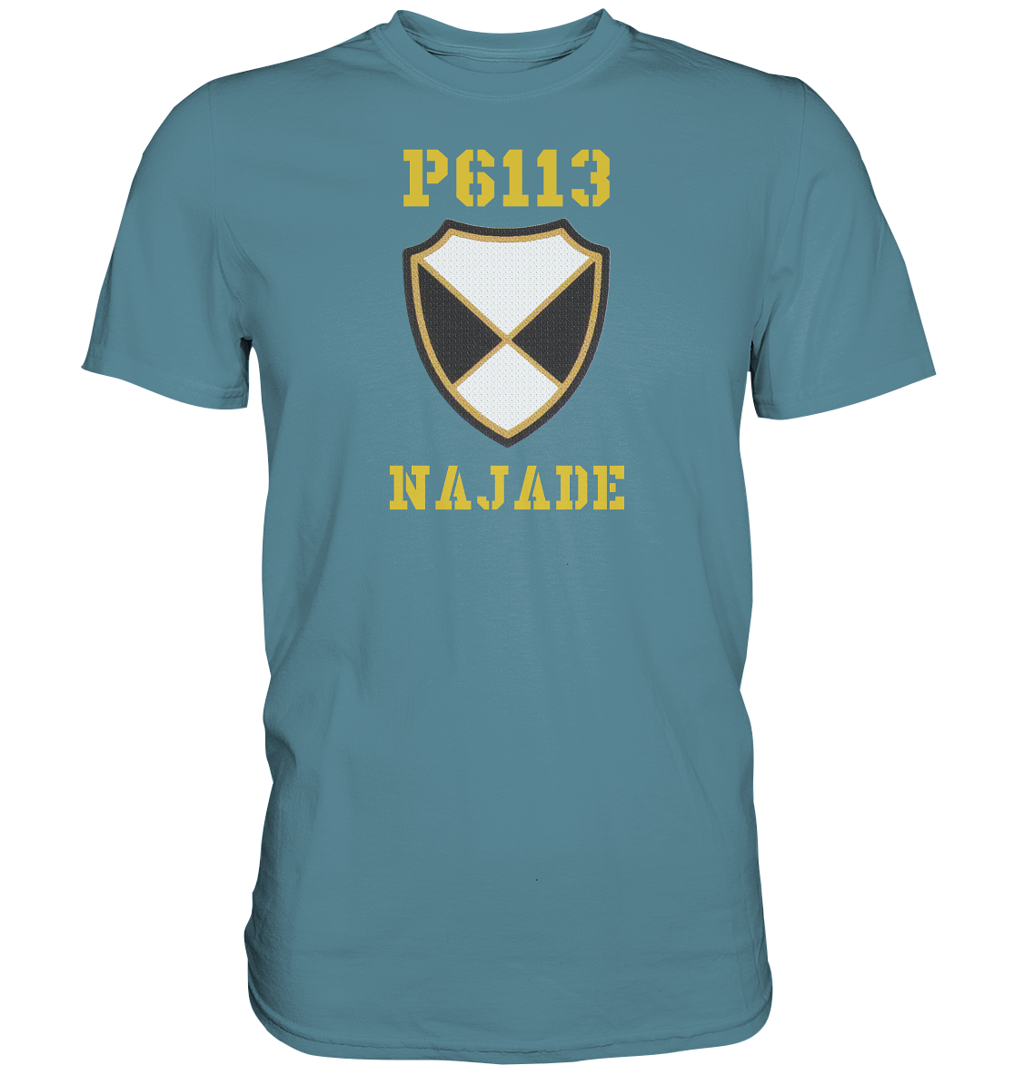 P6113 NAJADE Wappen - Premium Shirt