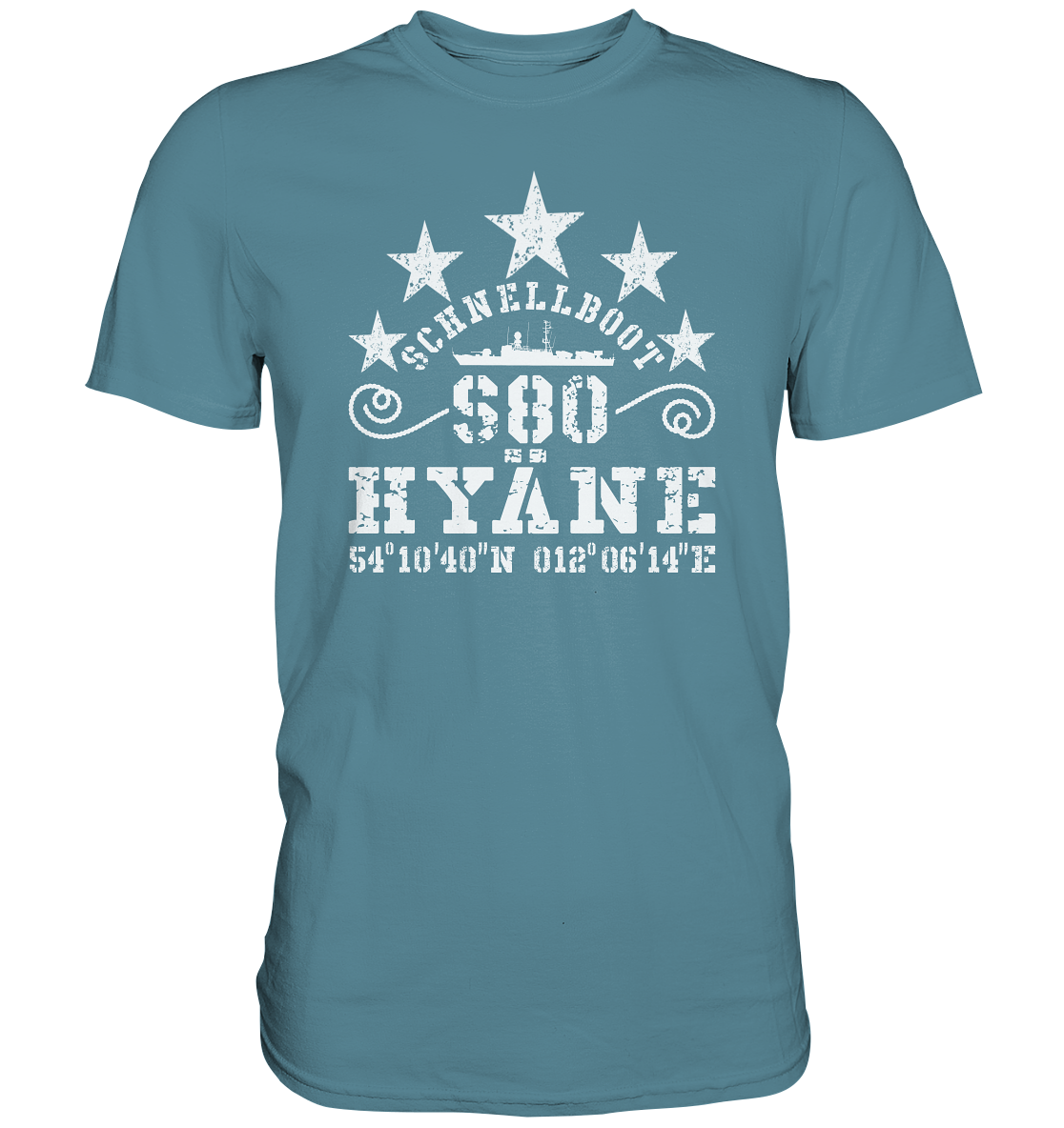 Schnellboot S80 HYÄNE - Premium Shirt