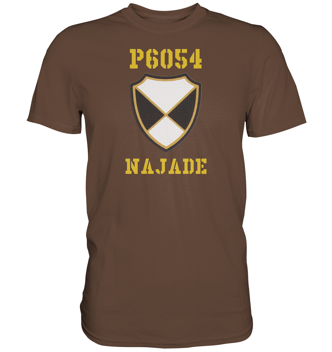 P6054 NAJADE Wappen - Premium Shirt