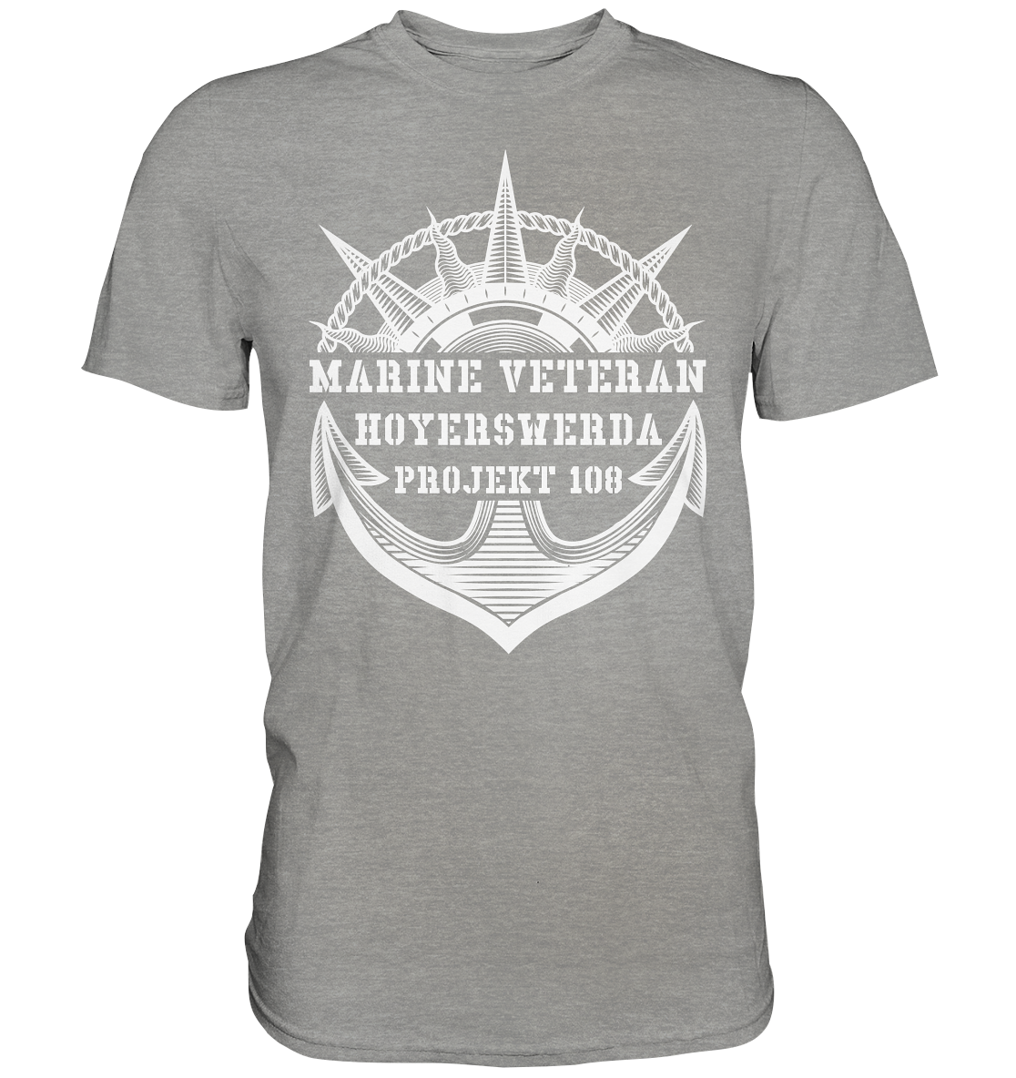 Projekt 108 HOYERSWERDA Marine Veteran - Premium Shirt