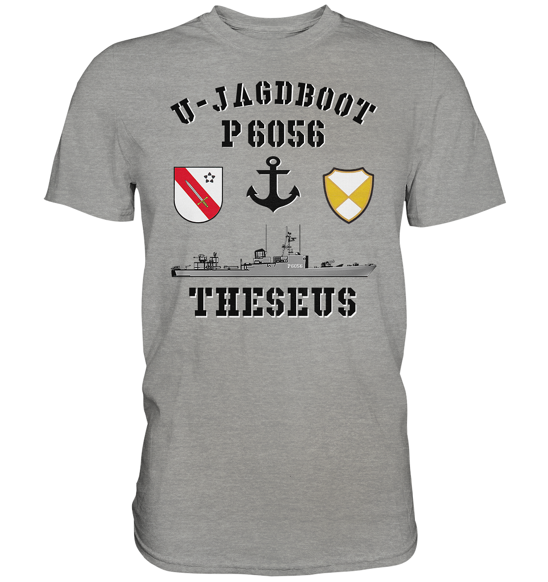 U-Jagdboot P6056 THESEUS Anker - Premium Shirt