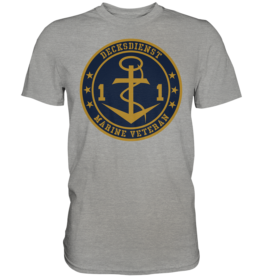 Marine Veteran 11er DECKSDIENST - Premium Shirt