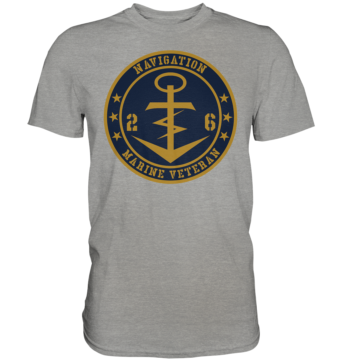 Marine Veteran 26er NAVIGATION - Premium Shirt