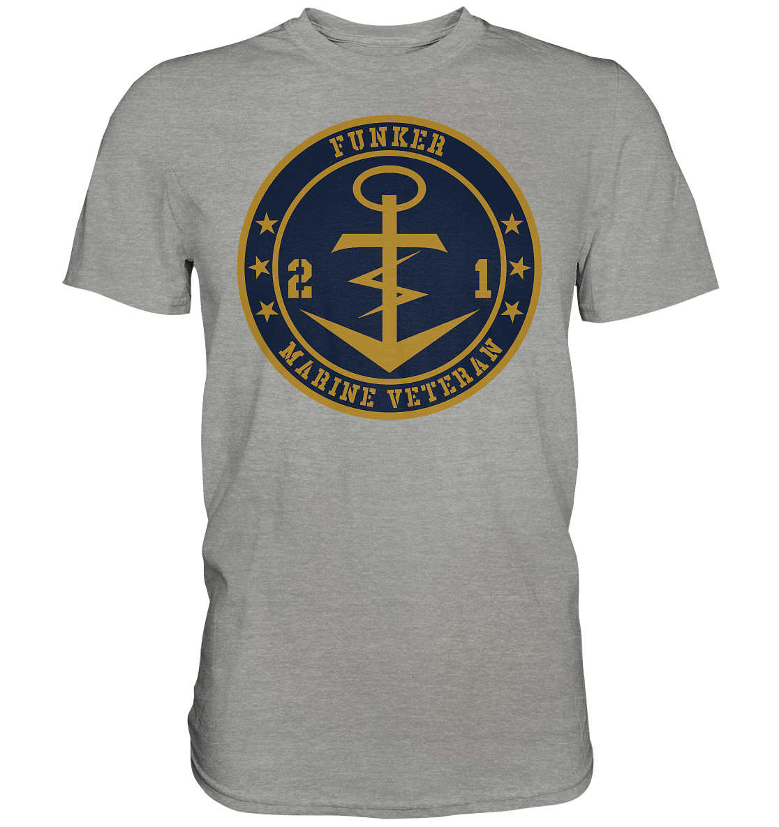 Marine Veteran 21er FUNKER - Premium Shirt