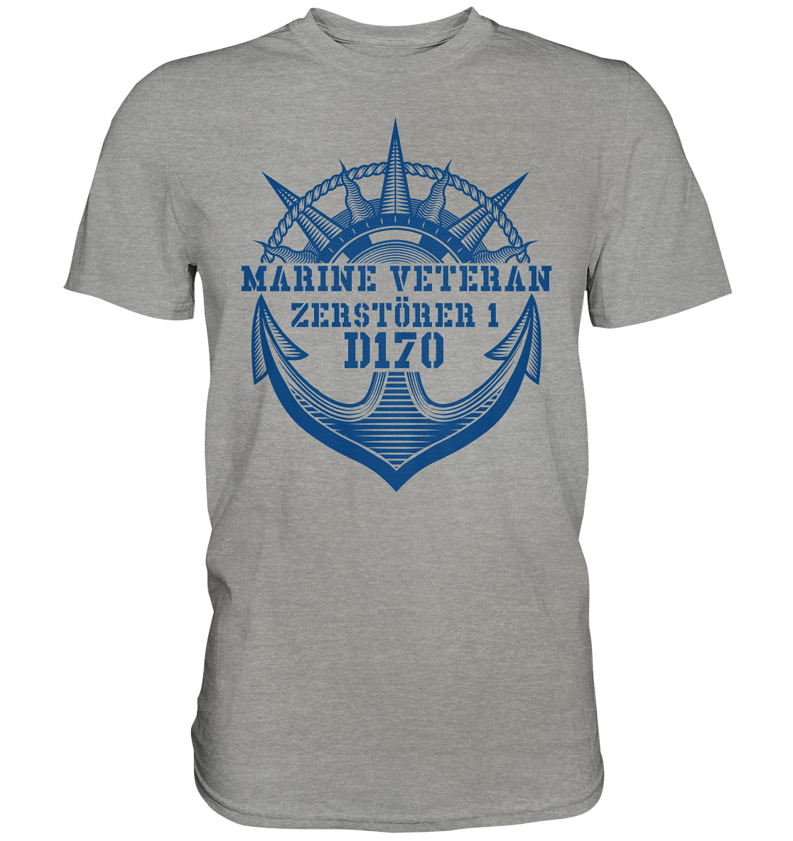 MARINE VETERAN D170 ZERSTÖRER 1 - Premium Shirt