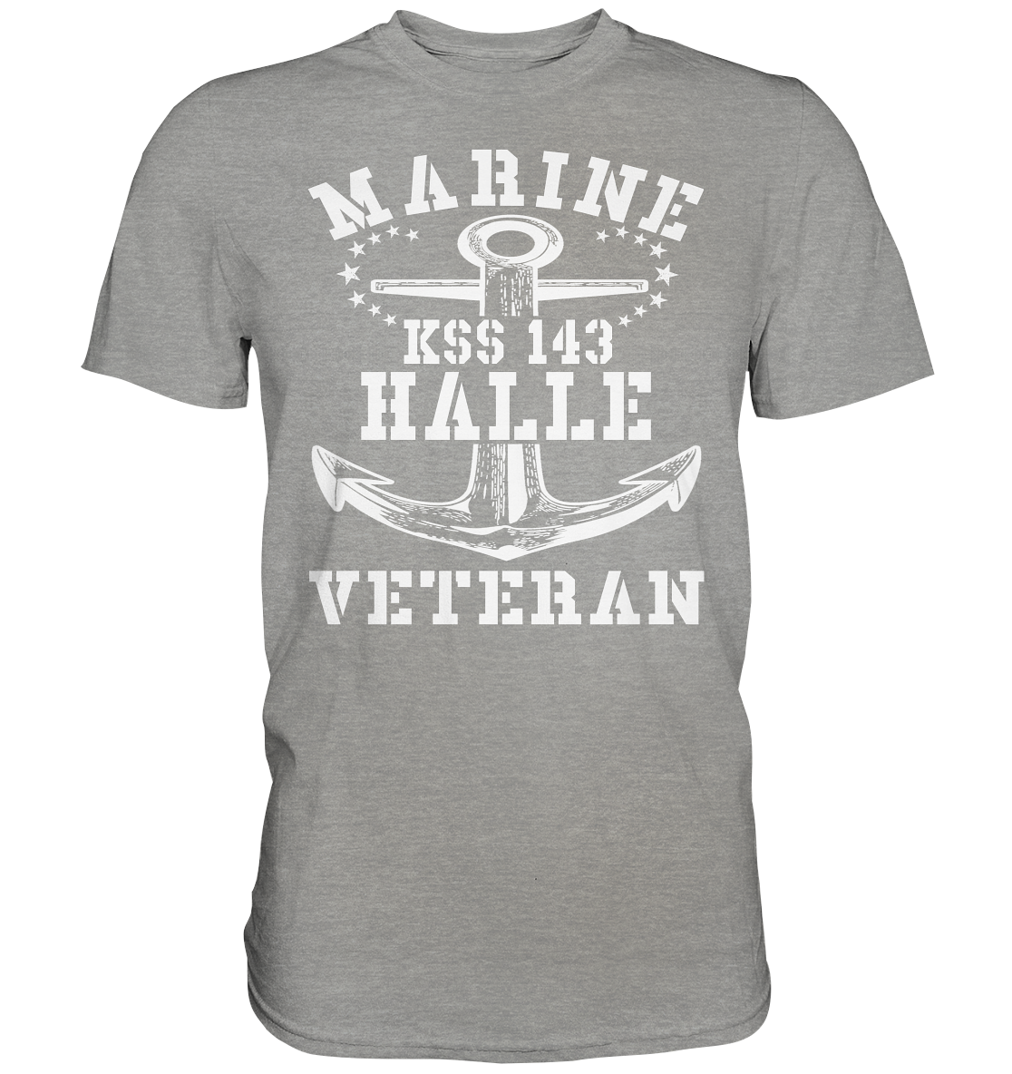 KSS 143 HALLE Marine Veteran - Premium Shirt