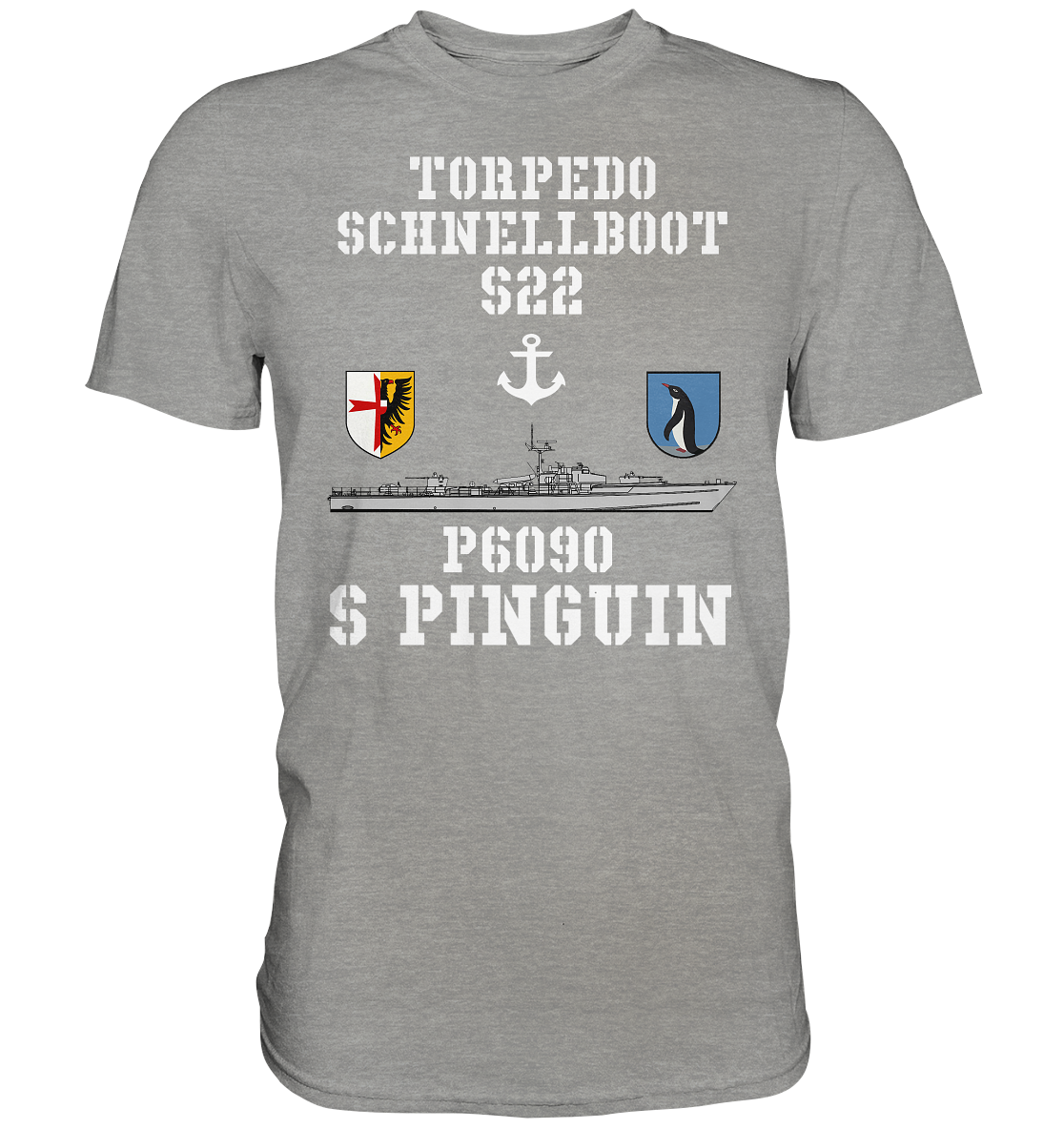 P6090 S22 PINGUIN Anker - Premium Shirt