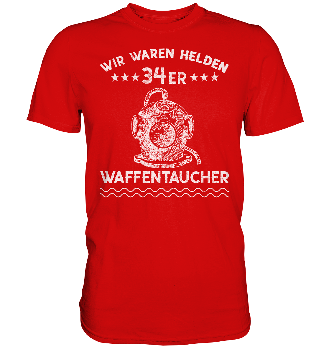 WAFFENTAUCHER - Wir waren Helden  - Premium Shirt