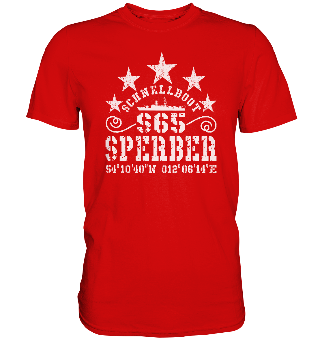 Schnellboot S65 SPERBER - Premium Shirt