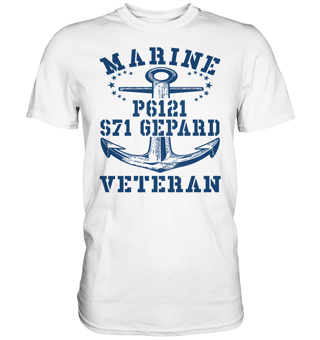 FK-Schnellboot P6121 GEPARD Marine Veteran - Premium Shirt