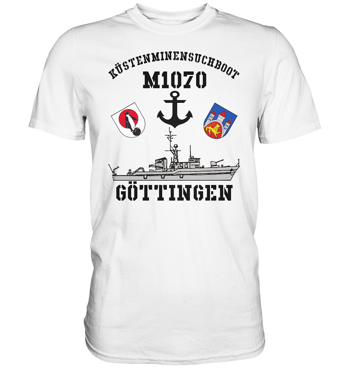 KM-Boot M1070 GÖTTINGEN Anker - Premium Shirt