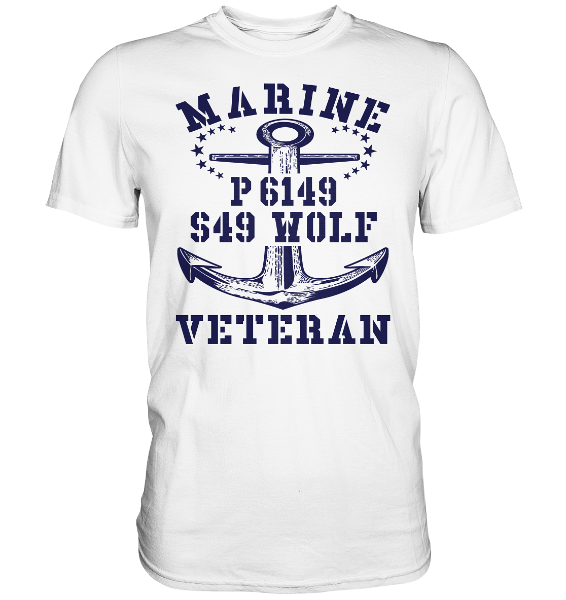 P6149 S49 WOLF Marine Veteran - Premium Shirt